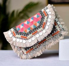 Handmade Boho Banjara Sling Bag With Coin